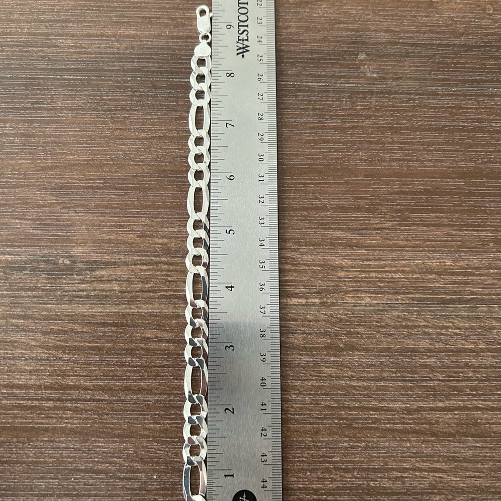 9.25 sterling silver Gents Bracelet - Picture 4 of 4